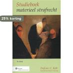Studieboek materieel strafrecht 9789013116113 C. Kelk, Verzenden, Zo goed als nieuw, C. Kelk