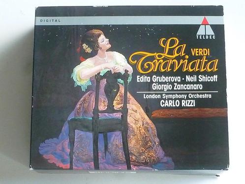 Verdi - La Traviata / Gruberova, Carlo Rizzi (2 CD), Cd's en Dvd's, Cd's | Klassiek, Verzenden