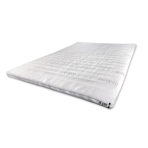 BAMBOO topper - exclusive NASA - 9 cm - 70/190, Huis en Inrichting, Slaapkamer | Beddengoed, Overige typen, Wit, Nieuw, Verzenden