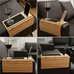 Antislip Sofa Armleuning Dienblad - Modern & Praktisch, Huis en Inrichting, Banken | Bankstellen, Verzenden, Nieuw