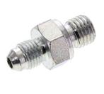JIC  Dubbele Nippel M12 X 1.5 X UNF 7/16-20 Staal NBR, Verzenden, Nieuw