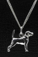 Zilveren Beagle ketting hanger - groot, Verzenden, Nieuw