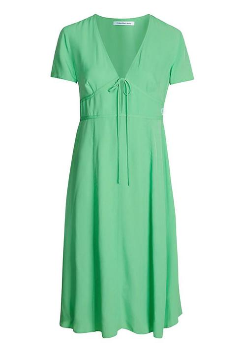 -40% Calvin Klein  Calvin Klein CrÃªpe jurk  maat S, Kleding | Dames, Jurken, Groen, Nieuw, Verzenden