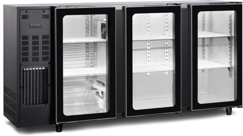 Barkast met glas deuren (fgb340/177v) tbc3g 177b  | Tefcold, Zakelijke goederen, Horeca | Overige, Verzenden
