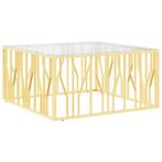 RVS Salontafel 100cm | Tweedekansje | OP=OP, Huis en Inrichting, Tafels | Salontafels, 50 tot 75 cm, Vierkant, Nieuw, Ophalen of Verzenden