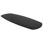 Tafelblad 300 x 120 cm Deens Ovaal - Shadow Black, Ophalen of Verzenden, Nieuw in verpakking