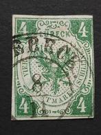 Lübeck 1851 - Oud-Duitsland Lübeck wapen eerste uitgaven, Gestempeld