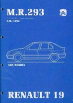 Origineel Renault 19 werkplaatshandboek Nederlands / Frans, Auto diversen, Handleidingen en Instructieboekjes, Verzenden