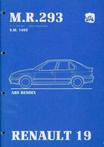 Origineel Renault 19 werkplaatshandboek Nederlands / Frans