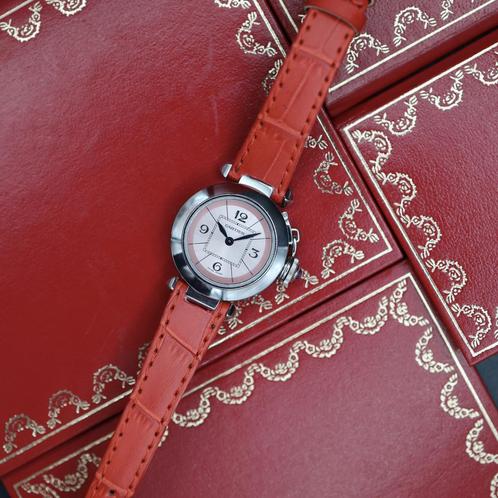 Cartier Pasha 2973, Sieraden, Tassen en Uiterlijk, Horloges | Dames, Polshorloge, Gebruikt, Verzenden