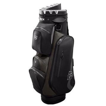 Wilson Staff I Lock Rain Cart Bag Zwart Zilver beschikbaar voor biedingen