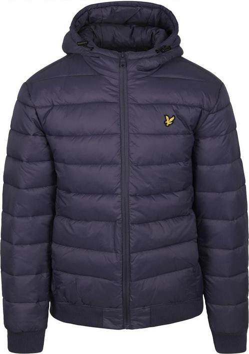 Lyle & Scott Jacket Wadded Graystone maat XL Heren, Kleding | Heren, Jassen | Winter, Blauw, Nieuw, Maat 56/58 (XL), Verzenden