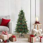 vidaXL Kunstmatige Inklapbare Kerstboom Groen 120 cm PVC, PE, Diversen, Kerst, Verzenden, Nieuw
