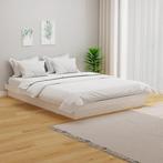 vidaXL Bedframe massief hout wit 120x190 cm, Huis en Inrichting, Slaapkamer | Bedden, Verzenden, Wit, Nieuw, 190 cm of minder
