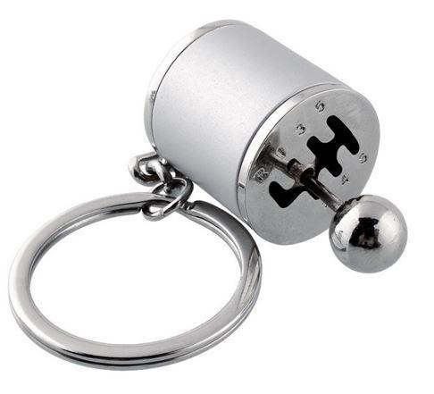 Sleutelhanger Versnellingsbak Grijs (Sleutelhangers), Auto-onderdelen, Overige Auto-onderdelen, Nieuw, Verzenden