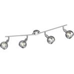 LED Plafondspot - Trion Brista - E14 Fitting - 4-lichts -, Huis en Inrichting, Lampen | Spots, Metaal of Aluminium, Nieuw, Ophalen of Verzenden