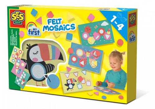 SES My First - Vilt mozaïeken (Knutselpakketten), Kinderen en Baby's, Speelgoed | Educatief en Creatief, Knutselen, Nieuw, Verzenden