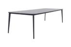 Vdgarde-Oklahoma tuintafel - antraciet - 290x110 cm., Verzenden, Nieuw, Rond, Overige materialen