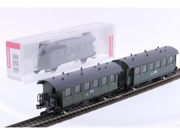 Schaal H0 Fleischmann 2 x 5002 01K en 5003 01K rijtuigens... beschikbaar voor biedingen
