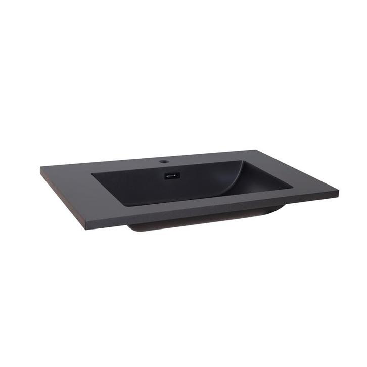 Sani Royal Wastafel Quartz Classic 80 cm geen, Doe-het-zelf en Verbouw, Sanitair