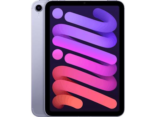 Apple iPad Mini (2021) Wi-Fi + Cellular 64GB Paars, Computers en Software, Apple iPads, Zo goed als nieuw, Verzenden