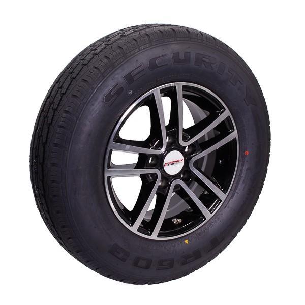 Wiel 14 inch 185R14C 5 gaats 900kg aluminium velg zwart /, Auto-onderdelen, Banden en Velgen, Nieuw, Ophalen of Verzenden