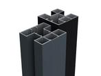 Aluminium paal | Boston | 7,5 x 7,5 cm | Lengte 300 cm, Verzenden, Nieuw, Palen