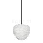 Umage Eos Evia Hanglamp, lampenkap wit/kabel zwart - ø¸40, Verzenden, Nieuw