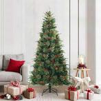 vidaXL Kunstmatige Inklapbare Kerstboom Groen 210 cm PVC, PE, Diversen, Kerst, Verzenden, Nieuw