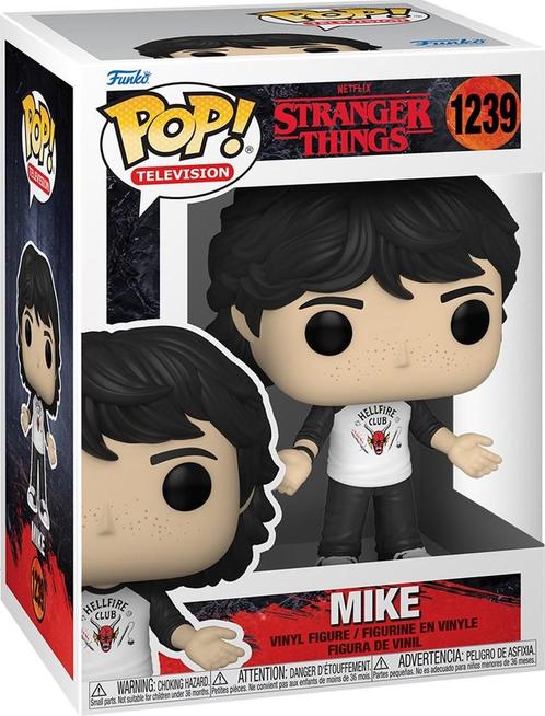 Funko Pop! - Stranger Things Mike #1239 | Funko - Hobby, Verzamelen, Poppetjes en Figuurtjes, Nieuw, Verzenden