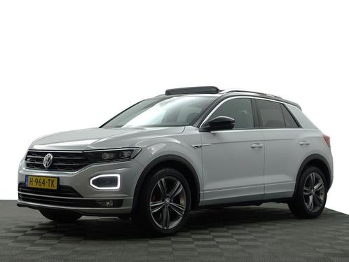 Zakelijke Lease |  Volkswagen T-Roc 1.5 TSI R Line Aut-, Auto's, Volkswagen, Dealer onderhouden, Lease, Zwart, Automaat, SUV of Terreinwagen