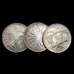 Duitsland. Lot with 3 Silver Coins (3x 10 Deutsche Mark) -