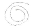 Halsketting - 18 karaat Witgoud - 0.60ct. tw. Diamant, Sieraden, Tassen en Uiterlijk, Kettingen, Nieuw