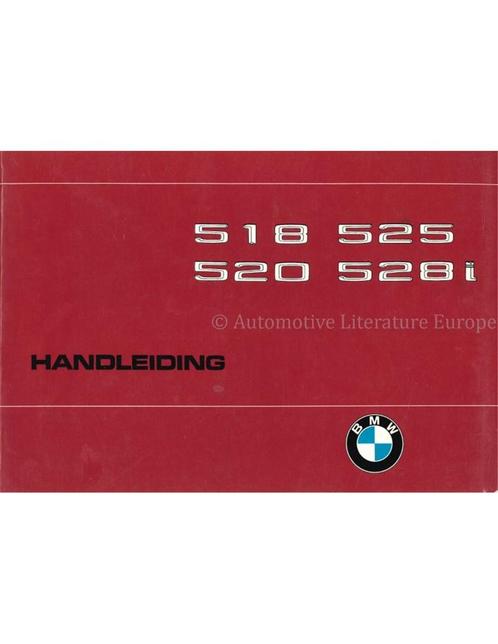 1979 BMW 5 SERIE INSTRUCTIEBOEKJE NEDERLANDS, Auto diversen, Handleidingen en Instructieboekjes