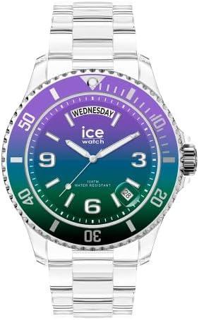 Ice Watch ICE Clear Sunset Purple Green Horloge 40 mm, Sieraden, Tassen en Uiterlijk, Horloges | Heren, Verzenden