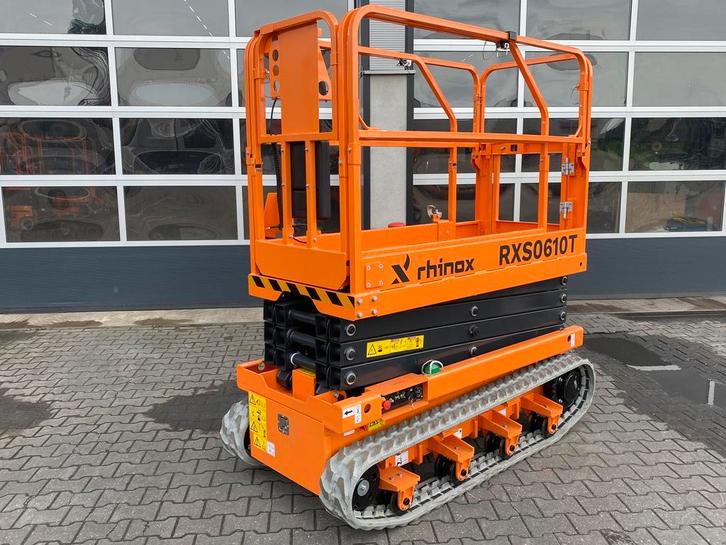 Compacte rups hoogwerker RHINOX RXS0610T, cap. 8 mtr/200kg, Doe-het-zelf en Verbouw, Overige Doe-het-zelf en Verbouw, Nieuw, Ophalen