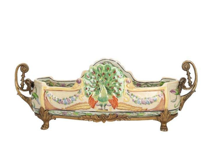 Schaal - Brons, Porselein, Antiek en Kunst, Kunst | Designobjecten