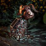 Solar Hond - Metaal - 22 cm, Verzenden, Nieuw, Overige typen