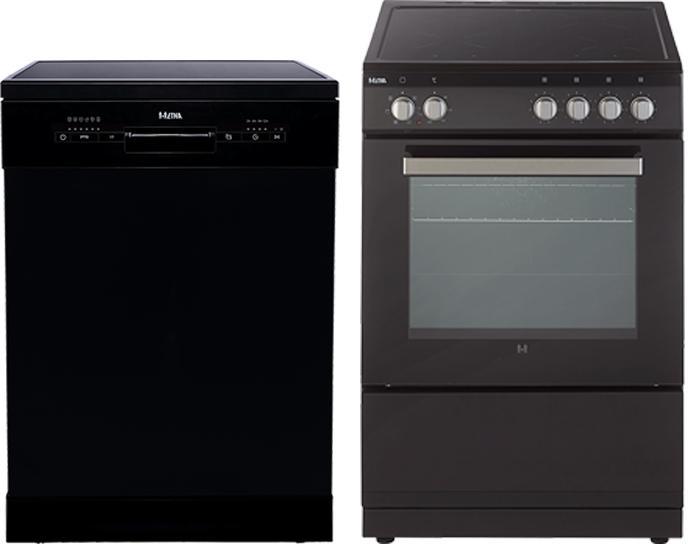 Etna Fornuis + Etna Vaatwasser, Witgoed en Apparatuur, Wasmachines, Nieuw, 1600 toeren of meer, Voorlader