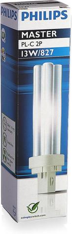Philips PLC 13W - 827 2-Pins, Antiek en Kunst, Verzenden