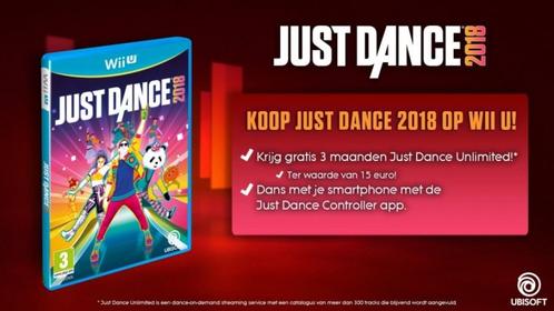 Just Dance 2018 (Nintendo Wii U), Spelcomputers en Games, Games | Nintendo Wii U, Gebruikt, Verzenden