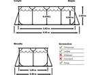 Bestway Power Steel - Opzetzwembad 404 x 201 x 100 cm -, Verzamelen, Verzenden, Nieuw