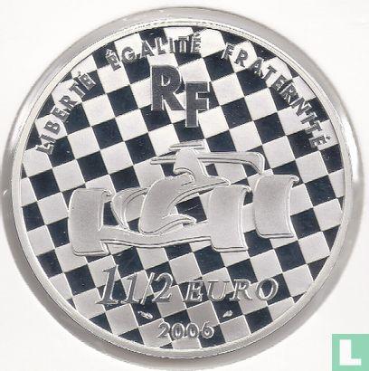 Frankrijk 1½ euro 2006 (PROOF) Renault - Champion of 200.., Postzegels en Munten, Munten | Europa | Euromunten, Losse munt, Overige waardes