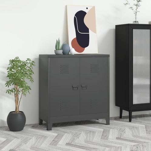 vidaXL Opbergkast industrieel 90x40x100 cm staal, Huis en Inrichting, Woonaccessoires | Kisten, Nieuw, Verzenden