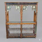 Monumentale ijzeren haveli toonbank – Rajasthan, India –, Antiek en Kunst