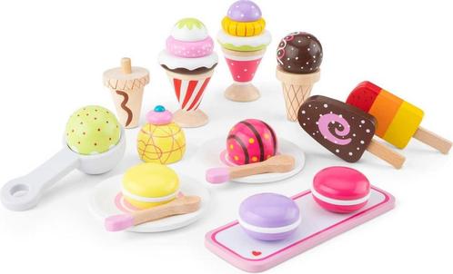 New Classic Toys - Houten Speelgoed IJsjes - Speelgoed, Kinderen en Baby's, Speelgoed | Overig, Zo goed als nieuw, Ophalen of Verzenden