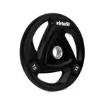 VirtuFit Olympische Rubberen Halterschijf - 15 kg - Afhaal, Sport en Fitness, Fitnessmaterialen, Verzenden, Nieuw, Halterschijven