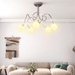 vidaXL Plafondlamp met glasbollen rond 5xG9, Verzenden, Nieuw