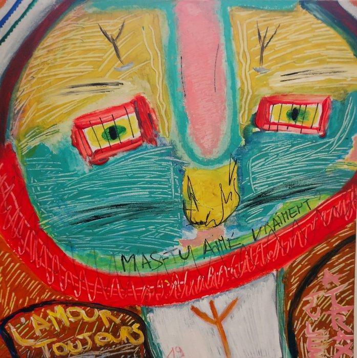 Jules Atarax (1985) - Lamour toujours, Antiek en Kunst, Kunst | Schilderijen | Modern