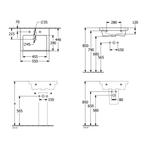 Wastafel Villeroy & Boch Subway 3.0 Met CeramicPlus 1, Ophalen of Verzenden, Nieuw